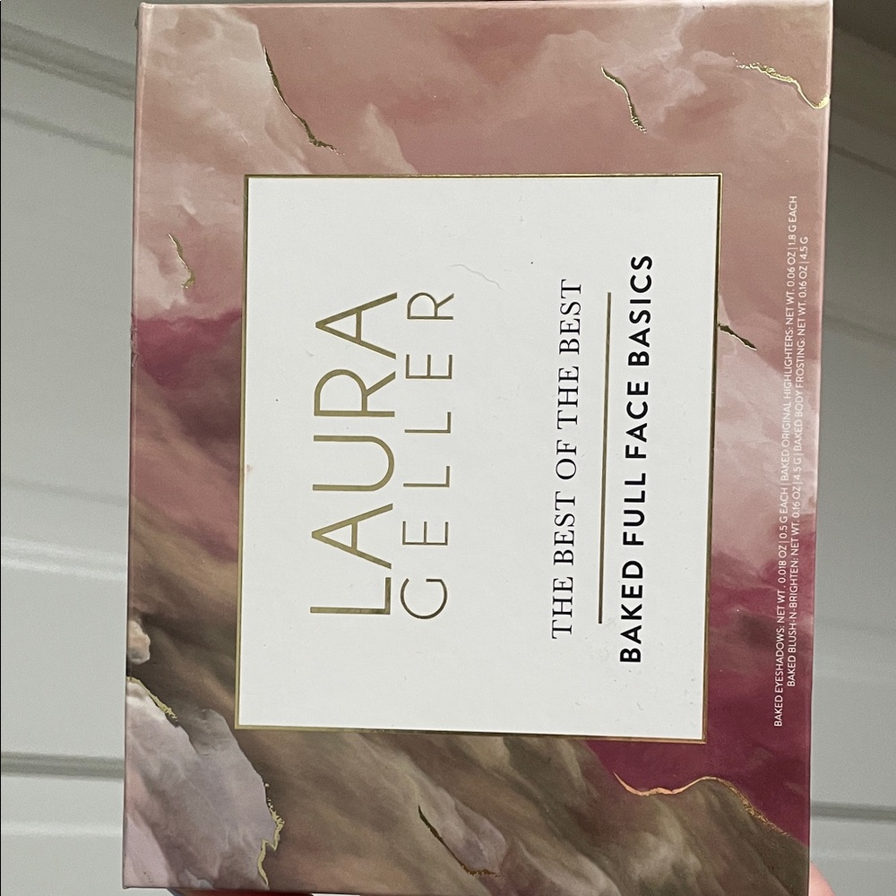 Laura Geller Baked Full Face Basics eyeshadow highlighter blush